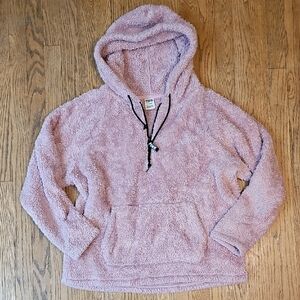 PINK Victoria's Secret Oversized Pink Cozy Hoodie Size L